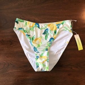 Summersalt Lemon print bikini bottom